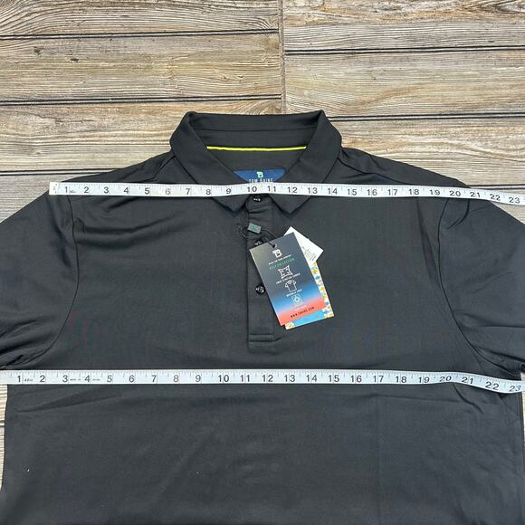 Tom Baine Golf Collection Slim Fit Polo Tee Men's L - NWT - Picture 5 of 7